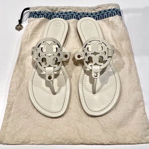 Tory Burch Miller Sandals White Size 9